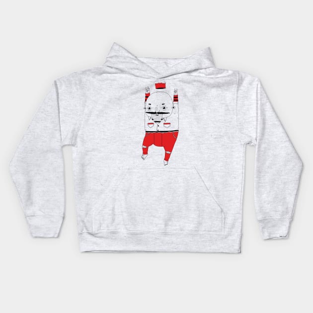 King rules! Kids Hoodie by eclistrations